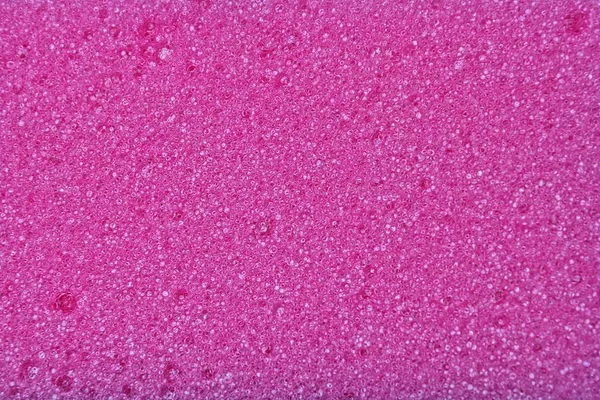 Rote Helle Plastik Textur Aus Einem Stück Moosgummi — Stockfoto