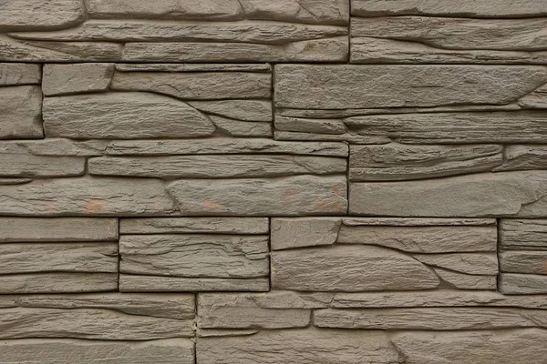 建物の壁に灰色の石のテクスチャ — ストック写真