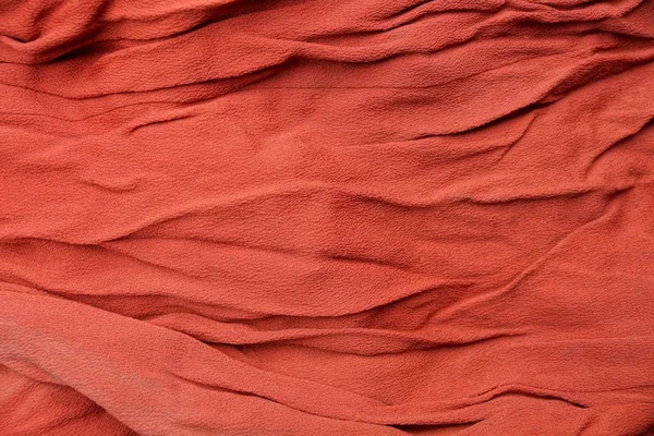 Червона Текстура Шматка Оббитої Тканини — стокове фото