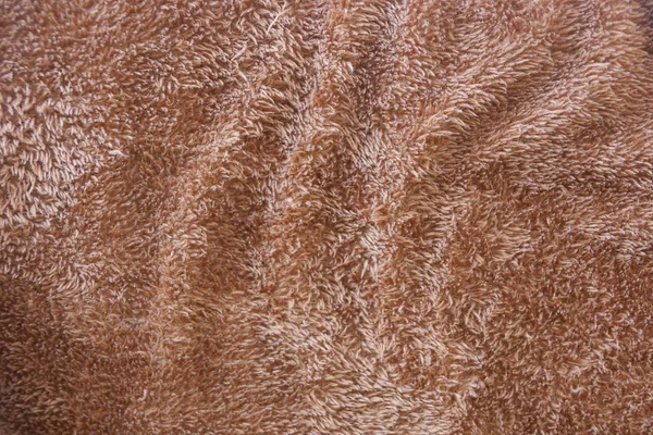 Textura Lana Marrón Una Pieza Ropa Arrugada —  Fotos de Stock