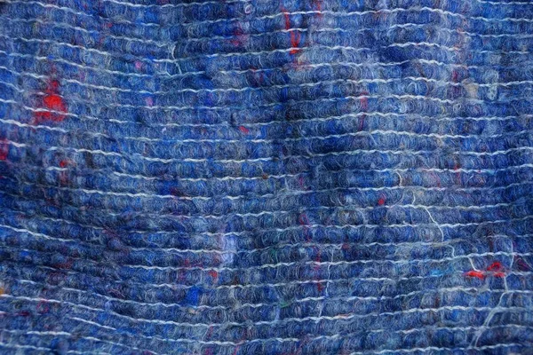 Blue Fabric Texture Wrinkled Wool Sweaters — Stock Photo, Image