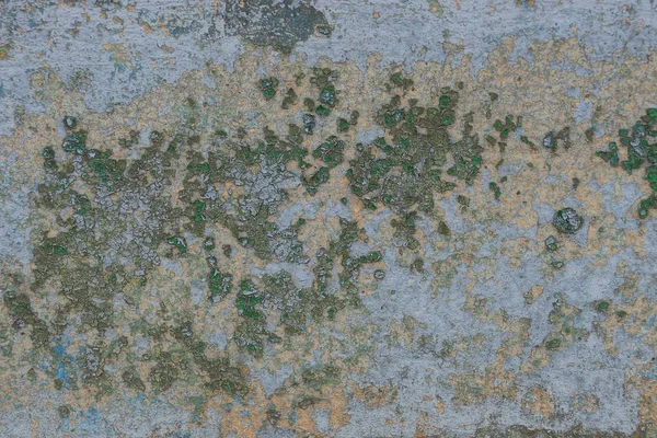 Texture Pierre Sur Mur Béton Gris Avec Vieille Peinture Couleur — Photo