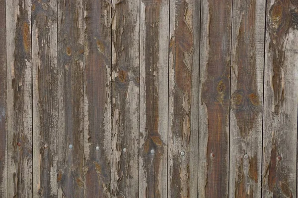 wooden texture of old boards in the wall of the fence