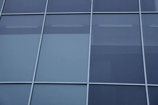 Gray Glass Texture Multiple Windows Wall — Stock Photo, Image