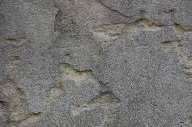 bir beton eski püskü eski duvar gri taş doku