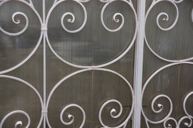 metal gri arka plan deseni çit duvar dövme.