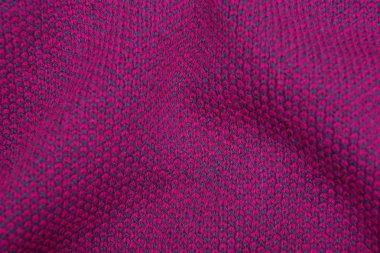 Parlak kırmızı arka plan yünlü kumaş parçası