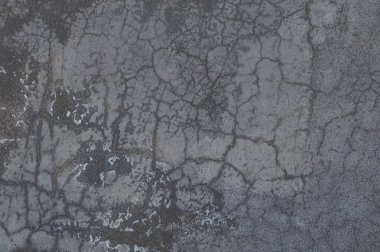 çatlaklar ile eski bir beton duvar gri taş arka plan