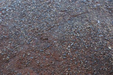 büyük bir taş yüzeyinden kahverengi doku