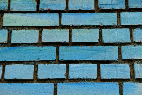 Синий Камень Текстуры Брикс Стене Дома — стоковое фото