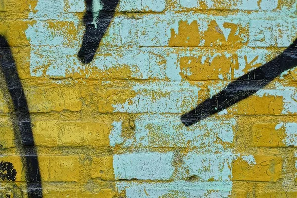 Textura Piedra Coloreada Una Pared Ladrillo Una Casa —  Fotos de Stock