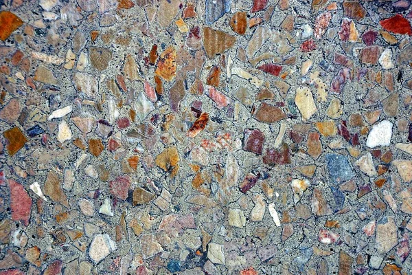 Textura Pedra Marrom Cinza Pedaço Mármore — Fotografia de Stock