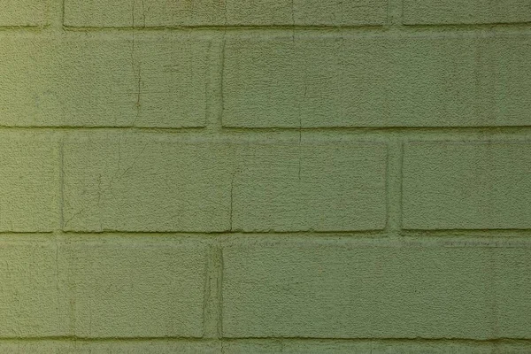 Tegel Grön Konsistens Från Väggen Lägenhetshuset — Stockfoto