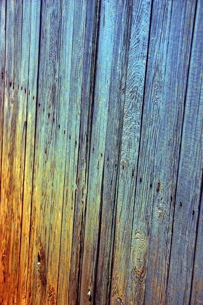 Colored Background Wooden Dry Fence — Stock Photo, Image