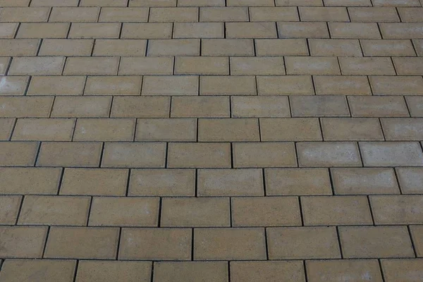 Brown Stone Texture Paving Bricks Road — Stock Photo, Image