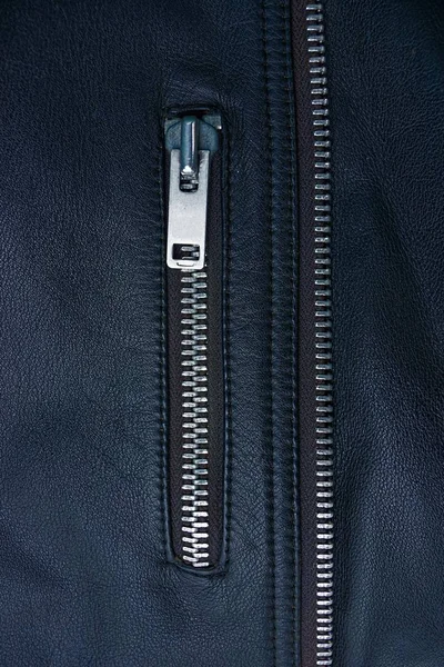 Iron gray clasp on the sleeve of the jacket