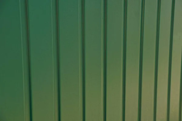 Texturen Grön Färg Från Delen Järnstaket — Stockfoto