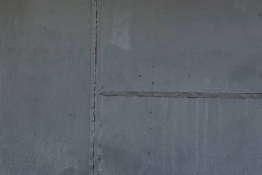 dikişli demir duvarın gri metal dokusu