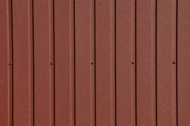 Duvarın bir kısmının kahverengi metal dokusu