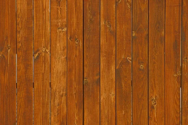 Fából Készült Kerítéstáblák Barna Háttere Utcán — Stock Fotó