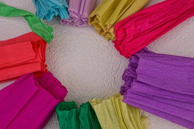 Çok renkli kağıt renkli doku