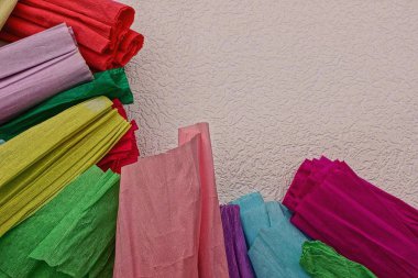 Çok renkli kağıt renkli doku