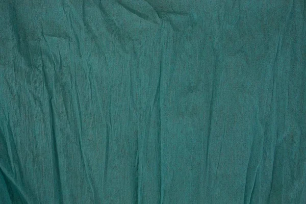 Green Texture Crumpled Paper — Stock Photo, Image
