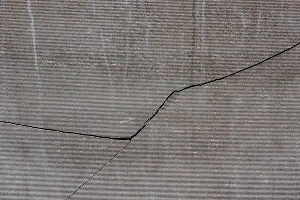 Gray Background Concrete Wall Crack — Stock Photo, Image