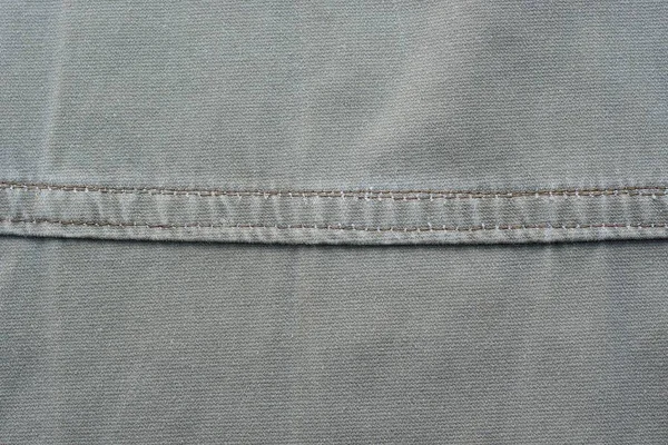 Текстура Сірої Тканини Шматка Бавовняного Одягу — стокове фото