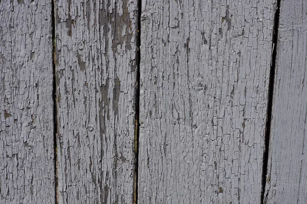 旧旧彩绘板的灰色木制背景 — 图库照片
