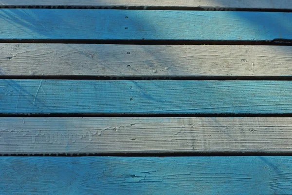 울타리의 파란색 — 스톡 사진
