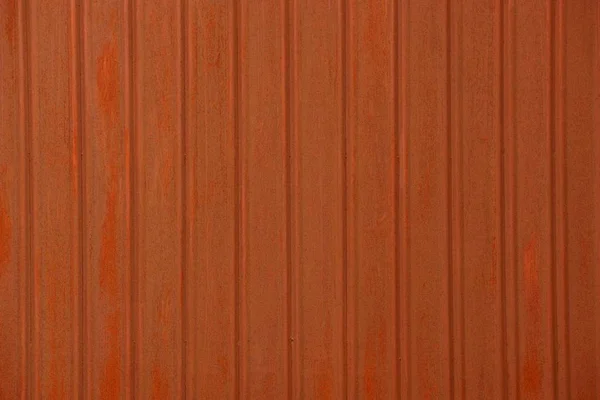 墙的棕色金属纹理 — 图库照片