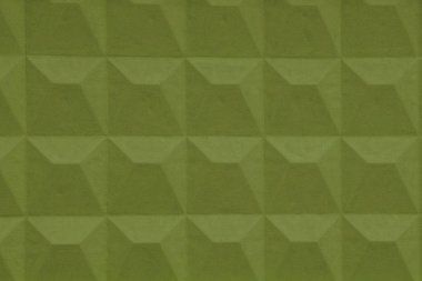 Bir çit eski bir beton duvardan yeşil arka plan