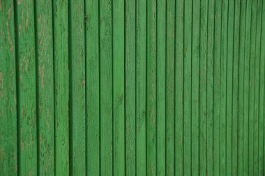 yeşil ahşap doku eski bir çit panoları