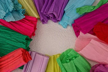 Çok renkli kağıt renkli doku