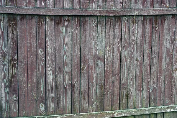 Grau Braun Holz Textur Der Dünnen Zaunplatten — Stockfoto