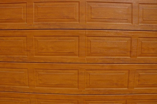 Brown Wood Texture Veneer Wall Fence — Stock Photo, Image