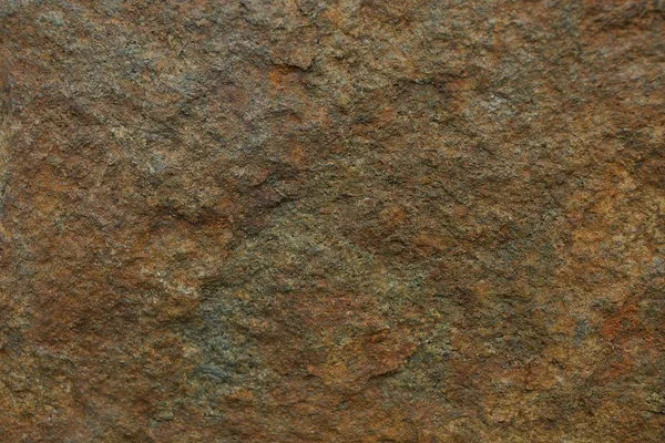 Textura Pedra Marrom Pedaço Granito Sujo — Fotografia de Stock