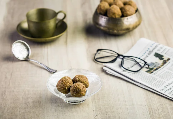 Flax seeds pinni - a punjabi dessert