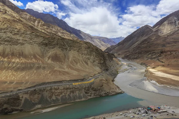 Leh ve Ladakh'ta nehirlerin birleşmesi, Hindistan
