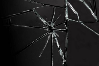 Kırık cam. Kırık cam arka plan tonlama.