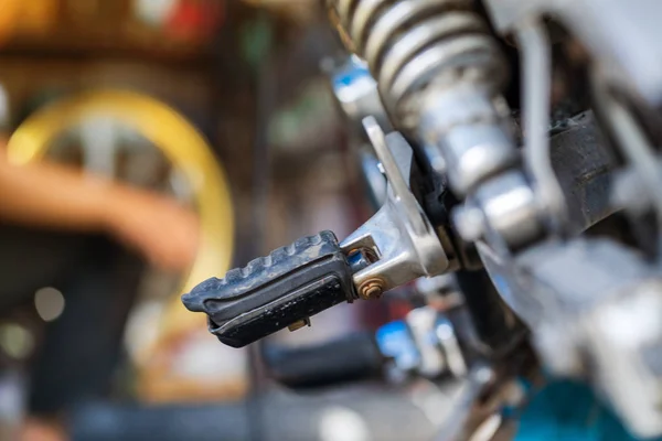 Mecánico Automóviles Reparación Motocicletas Taller Reparación Bicicletas — Foto de Stock