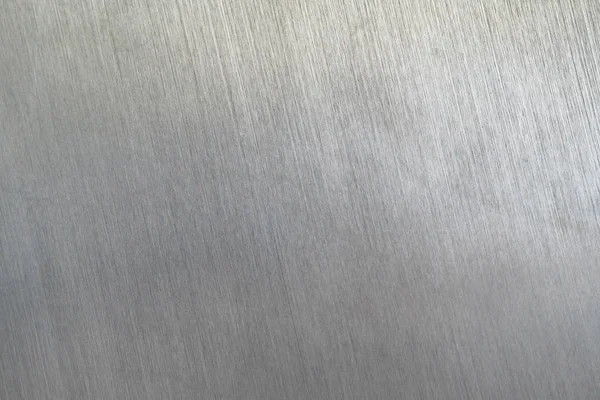 Scratched metal texture, Brushed steel plate background — Stock Photo, Image