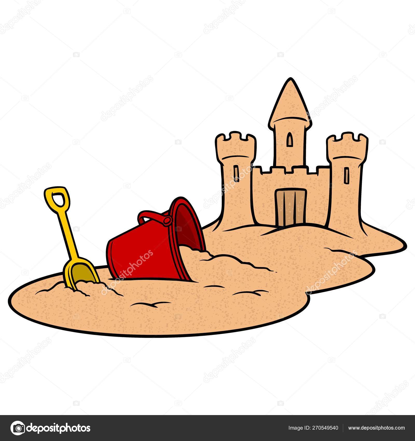 Beach Sand Castle Cartoon Illustration Beach Sand Castle Stock Vector Image by ©larryrains #270549540 Beach Sand Castle Cartoon Illustration Beach Sand Castle Stock Vector Image by ©larryrains #270549540