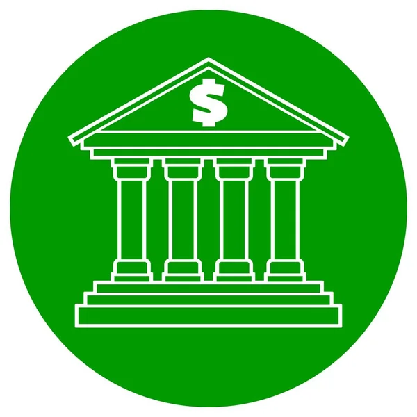 Bank Icon Cartoon Illustration Bank Icon ⬇ Vector Image by © larryrains ...
