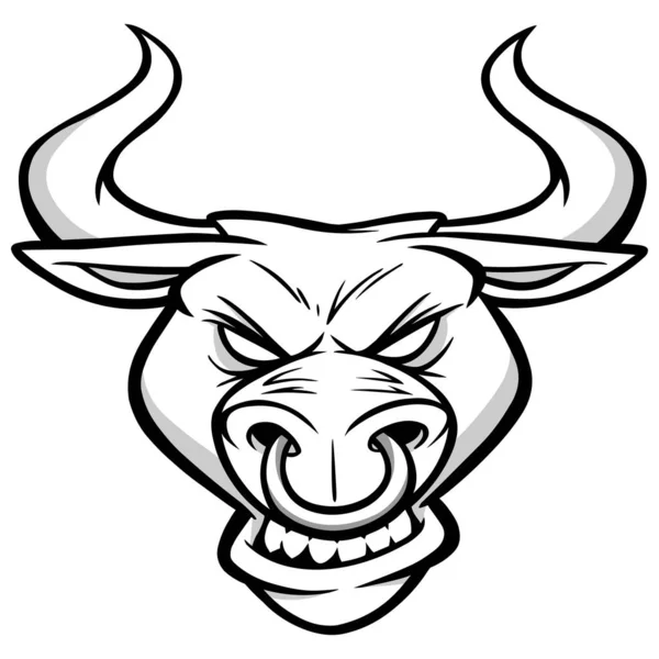Mean looking bull punching Stock Vector Image by ©Krisdog #82897080