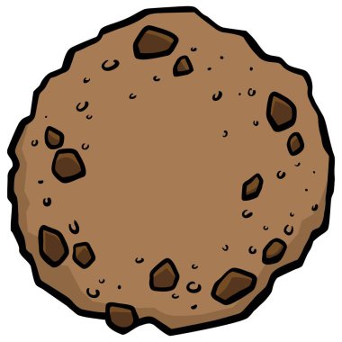 Çikolatalı Kurabiye - Çikolatalı Kurabiye bir karikatür illüstrasyon.