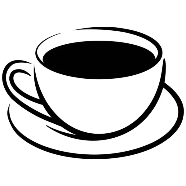 SVG, Vettoriale - Cartone Caffè Doppio Vetro. Tazza Espresso
