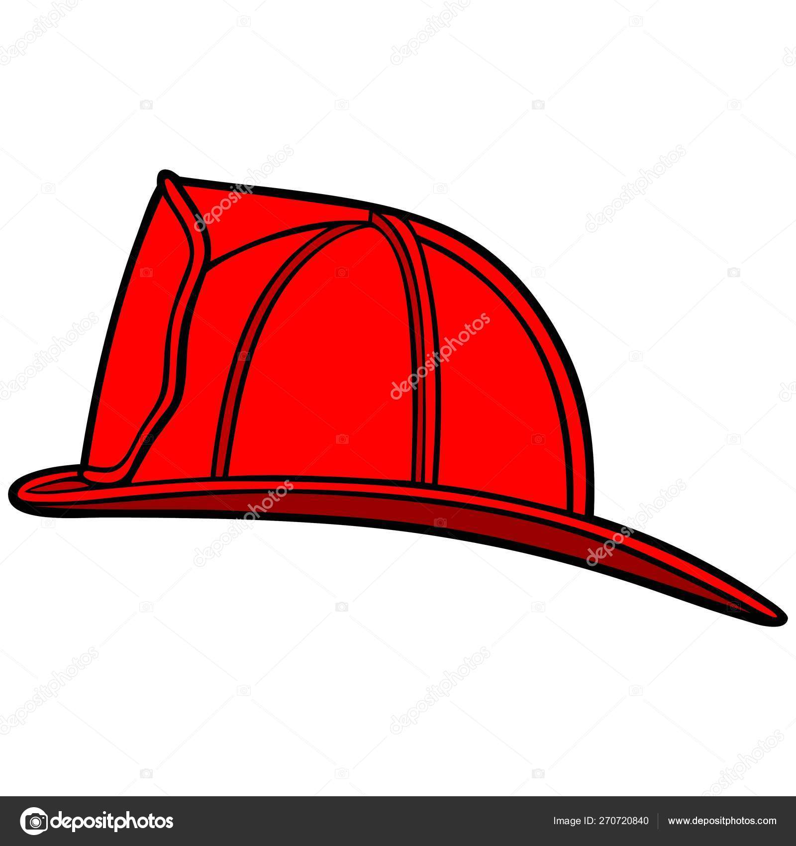 Firefighter Helmet Cartoon Illustration Firefighter Helmet Stock Vector  Image by ©larryrains #270720840