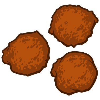Hush Puppies - birkaç Hush Puppies bir karikatür illüstrasyon.